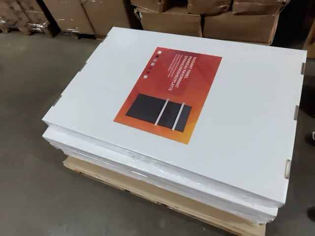 2x infrarood paneel, ecosun, type gs | glas, 80x120 cm, zwart, 2025 - afbeelding 3 van  5
