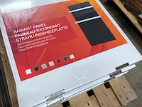 2x infrarood paneel, ecosun, type gs | spiegel, 60x60 cm, spiegel, 2025