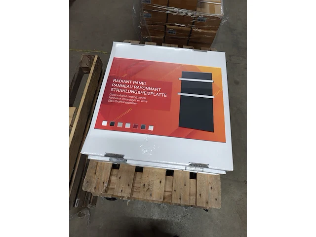 2x infrarood paneel, ecosun, type gs | spiegel, 60x60 cm, spiegel, 2025 - afbeelding 2 van  4