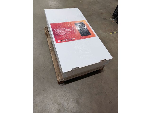 2x infrarood paneel glas 60 x 120 cm, ecosun, type gs, wit, 2025 - afbeelding 2 van  3