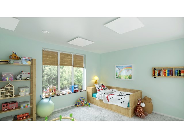 2x infrarood paneel glas 60 x 60 cm, ecosun, type gs, wit, 2025 - afbeelding 1 van  3