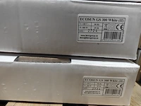 2x infrarood paneel glas 60 x 60 cm, ecosun, type gs, wit, 2025 - afbeelding 4 van  4