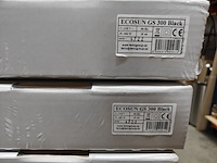 2x infrarood paneel glas 60 x 60 cm, ecosun, type gs, zwart, 2025 - afbeelding 3 van  3