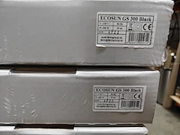 2x infrarood paneel glas 60 x 60 cm, ecosun, type gs, zwart, 2025 - afbeelding 4 van  5