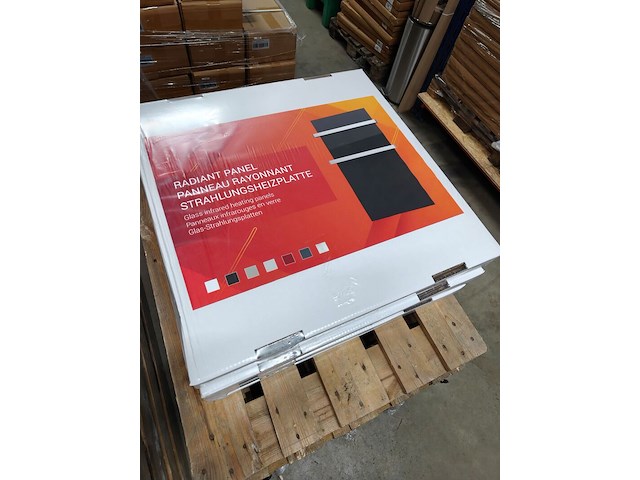 2x infrarood paneel spiegel 60 x 60 cm, ecosun, type gs, spiegel, 2025 - afbeelding 1 van  3