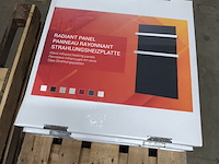 2x infrarood paneel spiegel 60 x 60 cm, ecosun, type gs, spiegel, 2025 - afbeelding 2 van  3