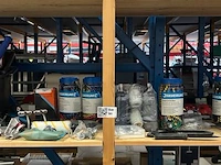 2x inhoud stellingvak w.o. bouwmarkt artikelen w.o. silverlinec, intex