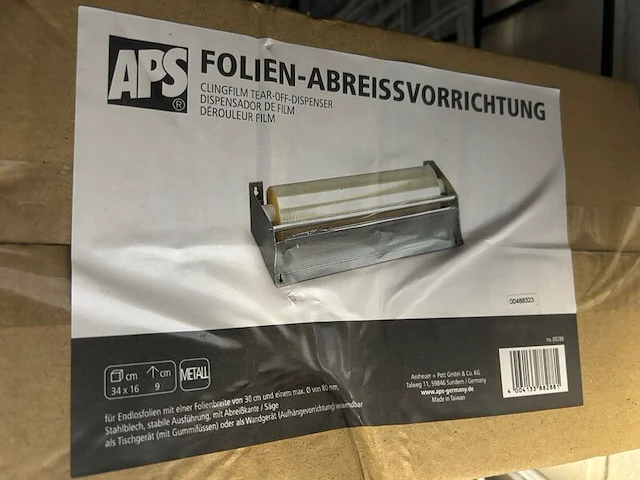 2x inhoud stellingvak w.o. foliedispenser w.o. olympia, aps - afbeelding 8 van  9