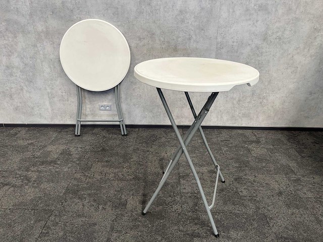 2x inklapbare bartafel ø80 - afbeelding 1 van  5