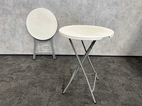 2x inklapbare bartafel ø80 - afbeelding 1 van  5