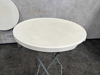 2x inklapbare bartafel ø80 - afbeelding 2 van  5
