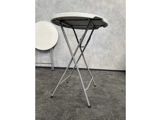 2x inklapbare bartafel ø80 - afbeelding 3 van  5