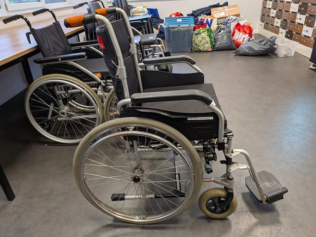 2x inklapbare rolstoel o.a. excel g3 light - afbeelding 4 van  8