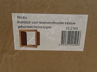 2x inzetstuk voor inbouw reserverolhouder wiesbaden, rocko 33.2105 - afbeelding 5 van  12