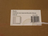 2x inzetstuk voor inbouw reserverolhouder wiesbaden, rocko 33.2105 - afbeelding 7 van  12