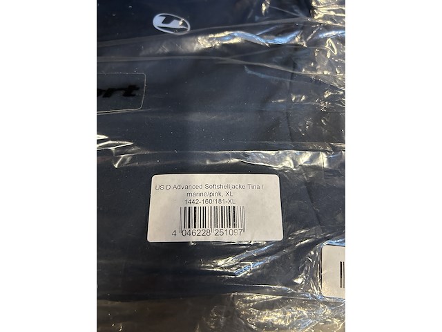 2x jas maat xl ultrasport, donkerblauw - afbeelding 3 van  4