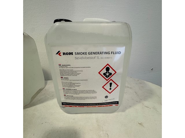 2x jerrycan nevelvloeistof rom - afbeelding 3 van  3