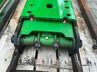 2x john deere 6000-serie pick-up hitch / ondertrekhaakconstructies - afbeelding 3 van  3