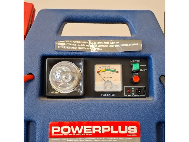 2x jumpstarter, powerplus - afbeelding 3 van  18