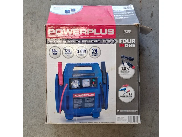 2x jumpstarter, powerplus - afbeelding 8 van  18