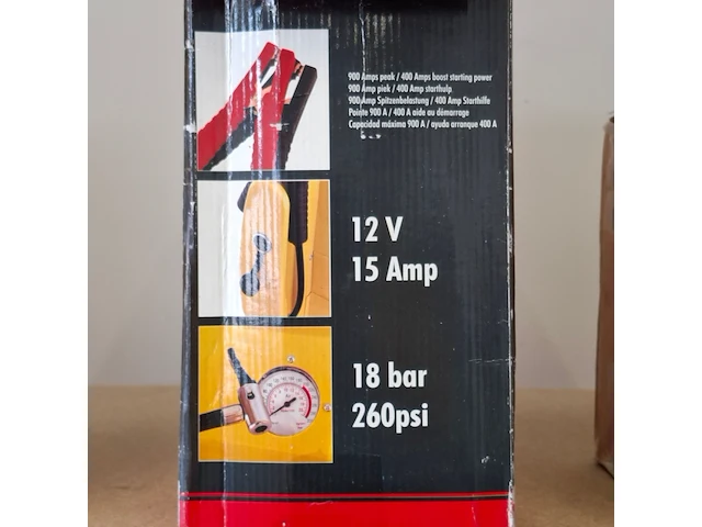 2x jumpstarter, powerplus - afbeelding 18 van  18