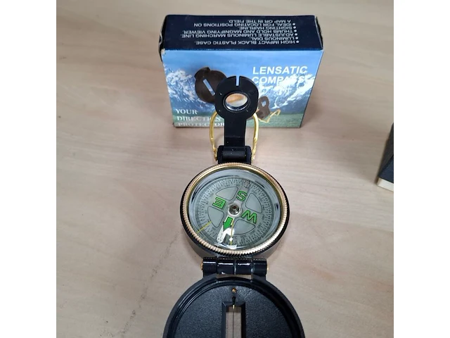 2x juweliersloep met lens met reiscompas - afbeelding 6 van  8