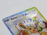 2x kaart, pokémon, eevee ex svp en 174 promo rainbow dna, 2025 - afbeelding 3 van  9