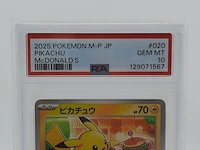 2x kaart, pokémon, pickachu mcdonalds promo 020/m-p, 2025 - afbeelding 5 van  11