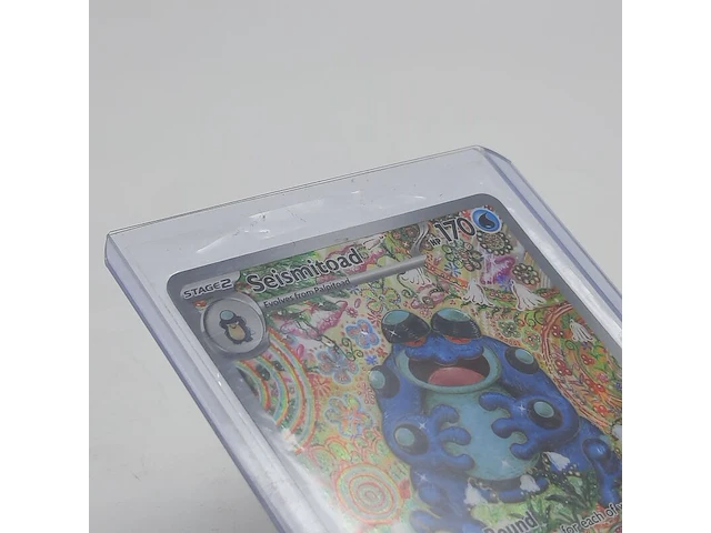 2x kaart, pokémon, seismitoad blk en 105/086, 2025 - afbeelding 7 van  9