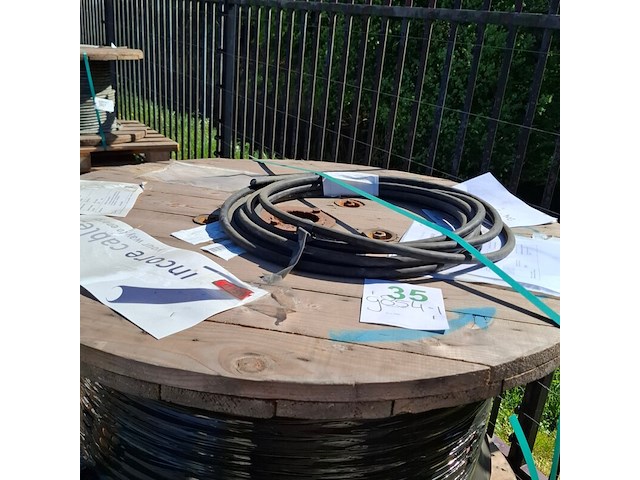 2x kabel op houten haspel, incore cables - afbeelding 5 van  11