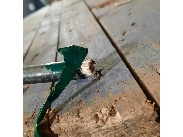 2x kabel op houten haspel, o.a. draka - afbeelding 4 van  6
