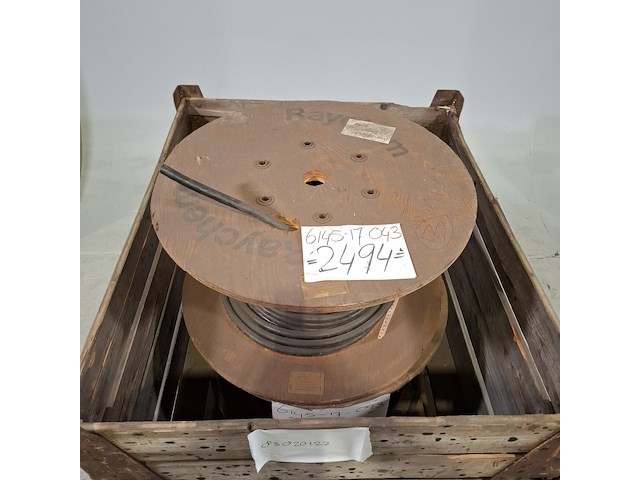 2x kabel op houten haspel, raycom - afbeelding 2 van  8