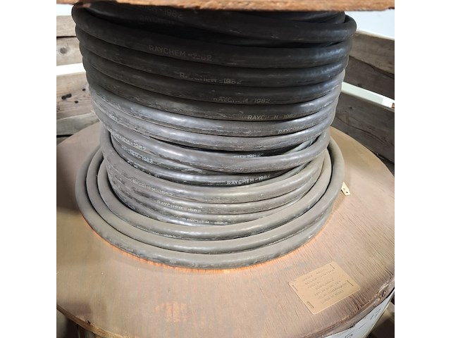 2x kabel op houten haspel, raycom - afbeelding 3 van  8