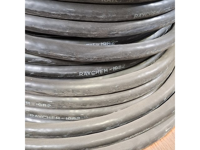 2x kabel op houten haspel, raycom - afbeelding 4 van  8