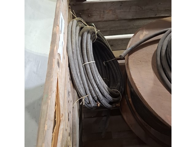 2x kabel op houten haspel, raycom - afbeelding 6 van  8