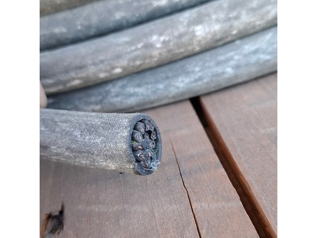 2x kabel op houten haspel - afbeelding 4 van  9