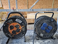 2x kabelhaspel 230v - afbeelding 1 van  3