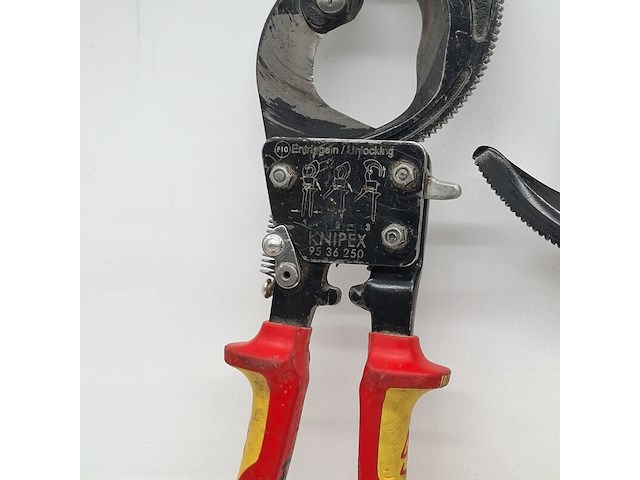 2x kabelschaar, knipex, 95 36 280, 95 36 250 - afbeelding 4 van  14