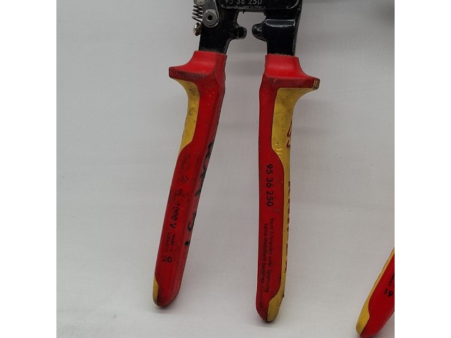 2x kabelschaar, knipex, 95 36 280, 95 36 250 - afbeelding 5 van  14
