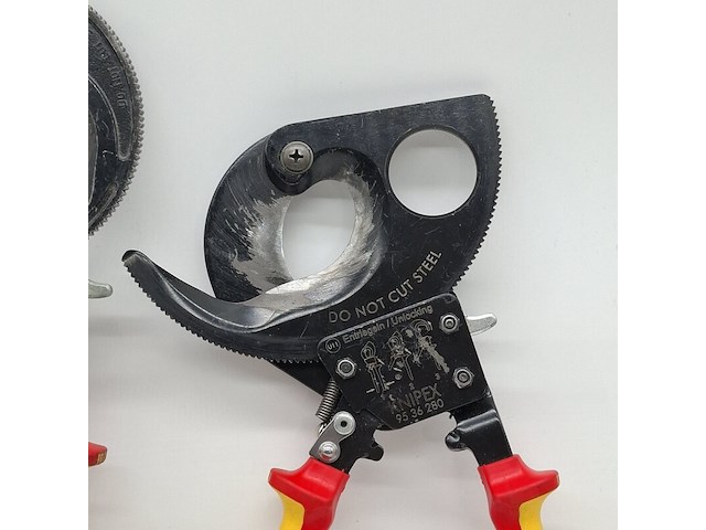 2x kabelschaar, knipex, 95 36 280, 95 36 250 - afbeelding 6 van  14