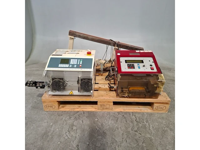2x kabelverwerkingsmachine, exmore, o.a. ecostrip 9320 - afbeelding 1 van  18