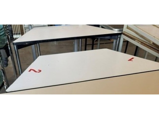 2x kantine tafel buromix, grijs, bouwjaar 2012 - afbeelding 1 van  1
