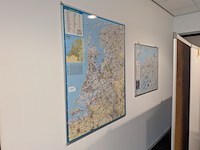 2x kantoor landkaart - afbeelding 1 van  3