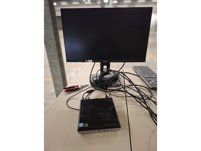 2x kantoorkast met computer en multimedia - afbeelding 3 van  8