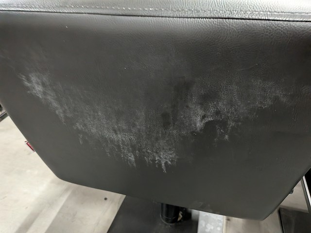 2x kappersstoel, alpeda, tempo, zwart - afbeelding 2 van  10