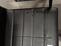 2x kappersstoel, alpeda, tempo, zwart - afbeelding 8 van  10