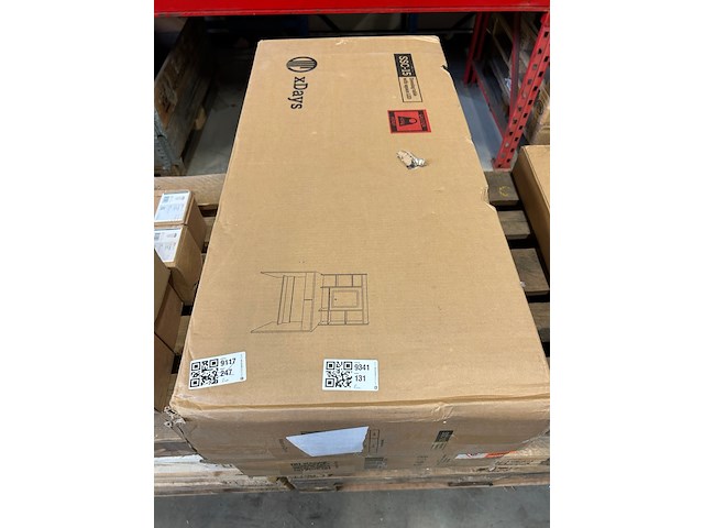 2x kaptafel met led verlichting, xdays - afbeelding 1 van  4