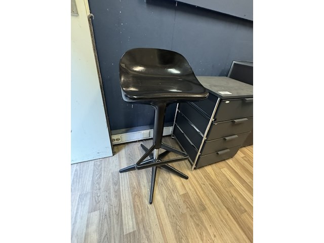2x kast en barkruk kartell, zwart - afbeelding 3 van  6
