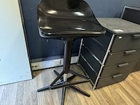 2x kast en barkruk kartell, zwart - afbeelding 3 van  6