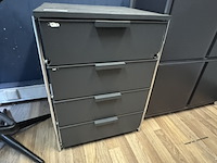 2x kast en barkruk kartell, zwart - afbeelding 4 van  6